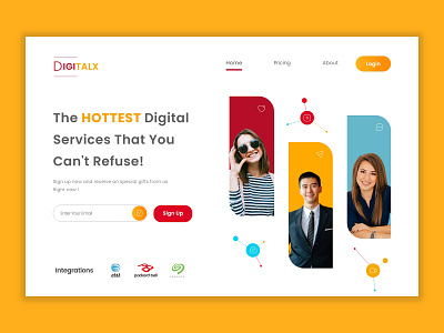 Digitalx Landing Page