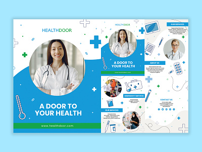 HealthDoor Brochure app branding design icon illustration logo typography ui ux vector