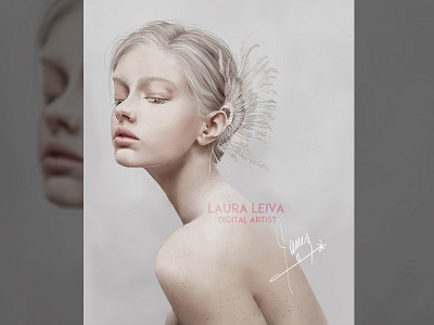 Simple Realistic Portrait digital digital art emotional fantasy girl illustration photoshop portrait realistic woman