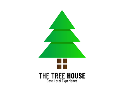 The Tree House branding design icon illustration logo vector