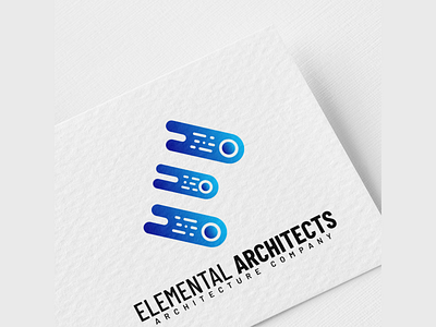 Elemental Architects branding design icon illustration logo vector