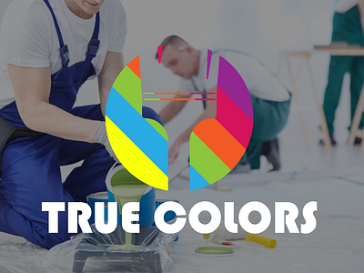 True Colors branding design icon illustration logo vector