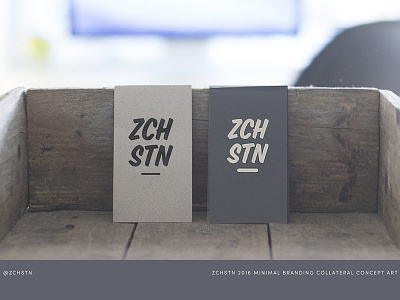 Personal Branding Concept branding cards minimal