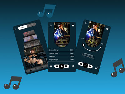 Music Player app appdesign design dribble dribbleshots figma musicplayer musicplayerapp ui