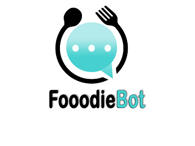 LOGO FOR FOOODIE-BOT!! design graphic design logo typography