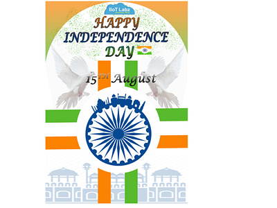 POSTER OF HAPPY INDEPENDENCE DAY!! design graphic design typography