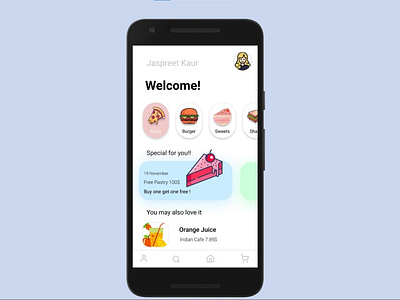 "Online food delivery mobile app"