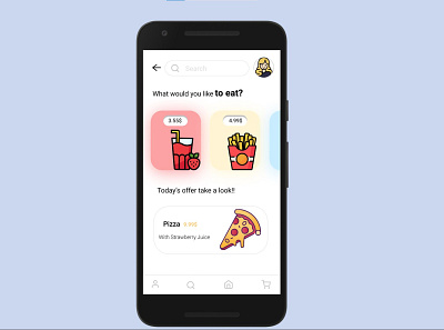 "Online food delivery mobile app" design figma ui ux