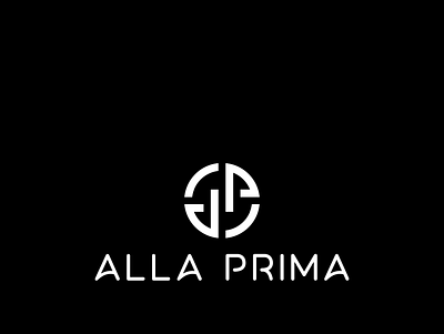 logo for ALLA PRIMA (luxury brand) branding catchy clever clothing fashion graphic design logo luxury memorable streetwear
