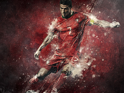 Cristiano Ronaldo by Studioluko on Dribbble