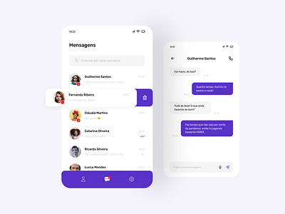 Daily UI #013 • Direct Messaging