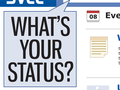 what's your status take 1 brochure facebook