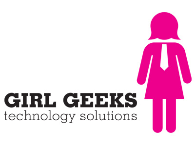 girl geeks take 1 geek girl logo technology