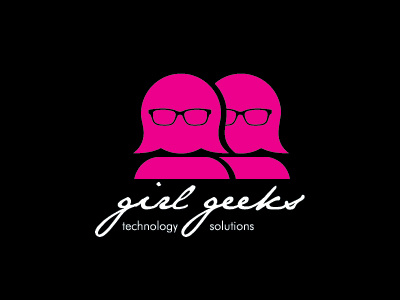 girl geeks final logo geeks girl logo pink tech
