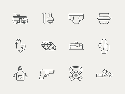 Breaking Bad Icons