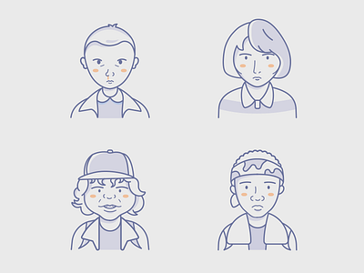 Stranger Things Avatars