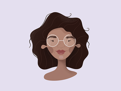 Women portrait afro avatar caracter costa rica design face illustration illustrator ilustracion personaje portrait ui vector vectores women