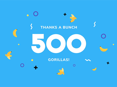 500 Gorillas