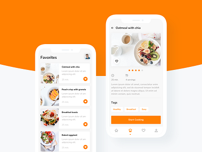 Recipe App by Susana Gonzalez S on Dribbble