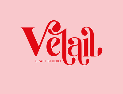 Velail Craft Studio Logo branding design graphic design logo vector