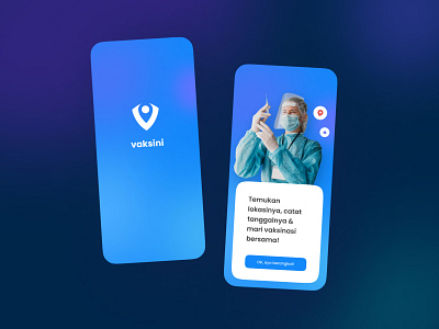 Vaksini: Vaccination App app branding design icon illustration logo typography ui ux vaccine vector