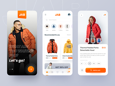 JAB Streetwear: Fashion Store App (Mobile)