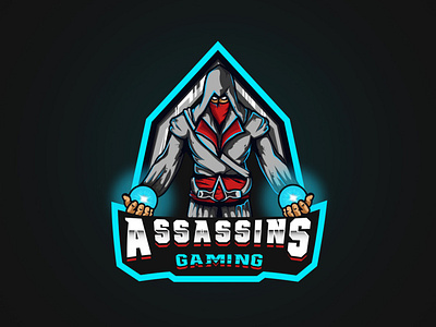 Assassins Gaming Mascot Logo