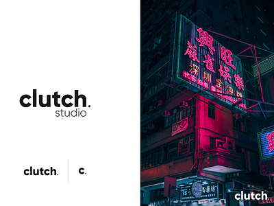 Clutch Studio Logo design logo