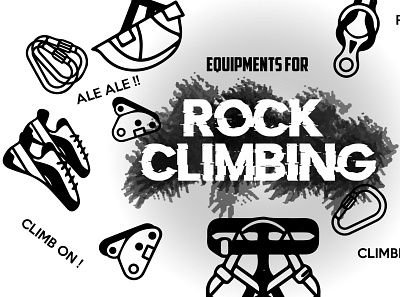 Rock Climbing branding design graphic design illustration