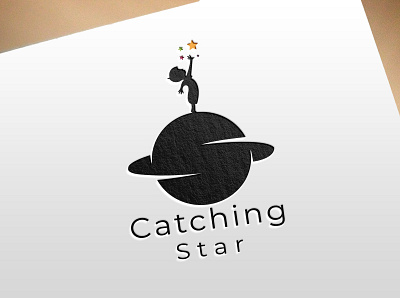 Catching Star graphic design illustration logo