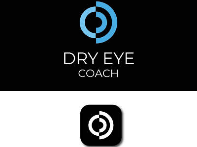 Dry Eye Coach design graphic design illustration logo