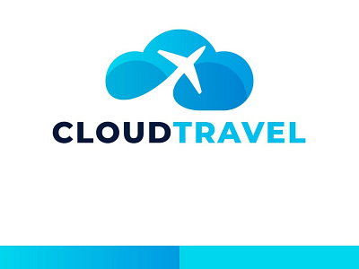 Cloud Travel design graphic design illustration logo