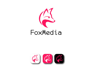 FoxMedia design graphic design illustration logo