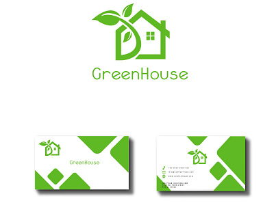 Green House design graphic design illustration logo