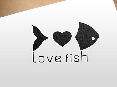 Love Fish design graphic design illustration logo