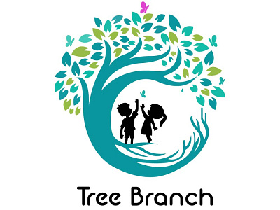 Tree Brance design graphic design illustration logo