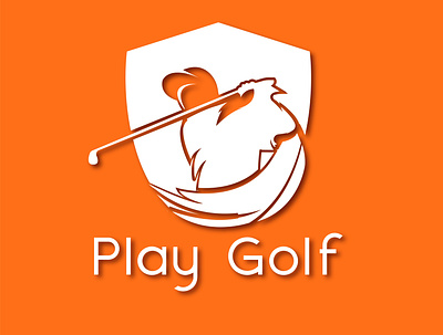 Play Golf design graphic design illustration logo