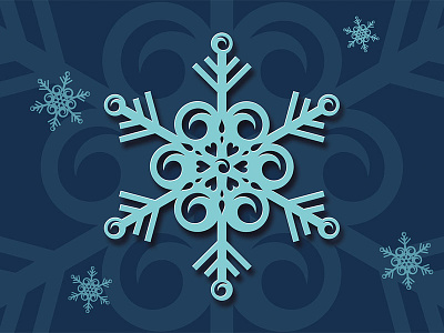 Surf snowflake art design greeting card holiday card illustration surf vector wave