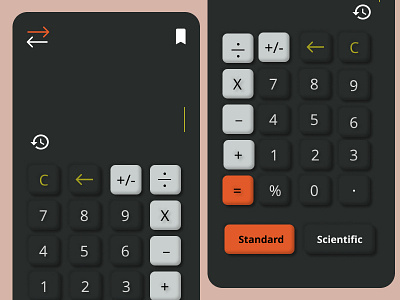 DailyUI:004: Calculator calculatorui dailyui dailyuichallenge design ui uidesign