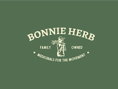 Bonnie Herb Logo classic design design graphic design illustration logo logo design