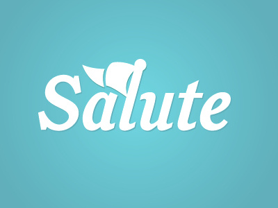 Salute Logo apps logo