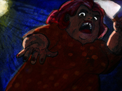 Big Momma acrylicpainting illustration photoshop