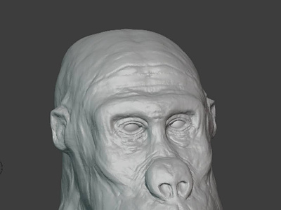 Gorilla Sculpt 3d 3dsculpt blender