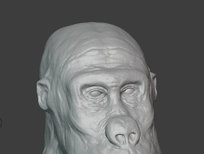 Gorilla Sculpt 3d 3dsculpt blender