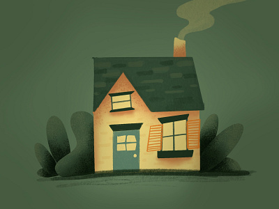 Home Sweet Home 100days color combination colorful design design studio dribbble graphic design illustration