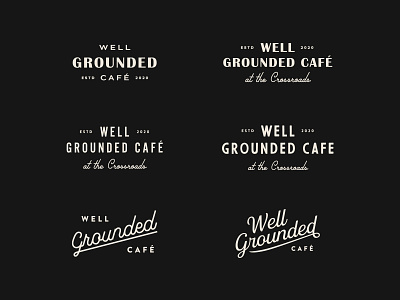 Type Exploration brand brand identity branding cafe coffee logo logotype typography