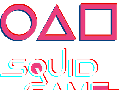 Squid Game with 3D Logo funny
