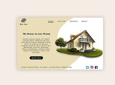 Housing Scheme Landing Page Design landing page web design