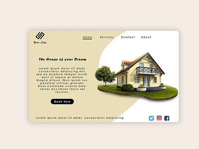 Housing Scheme Landing Page Design