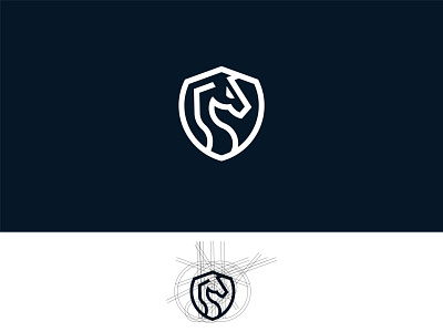 Horse logo app branding design graphic design icon logo logo horse vector